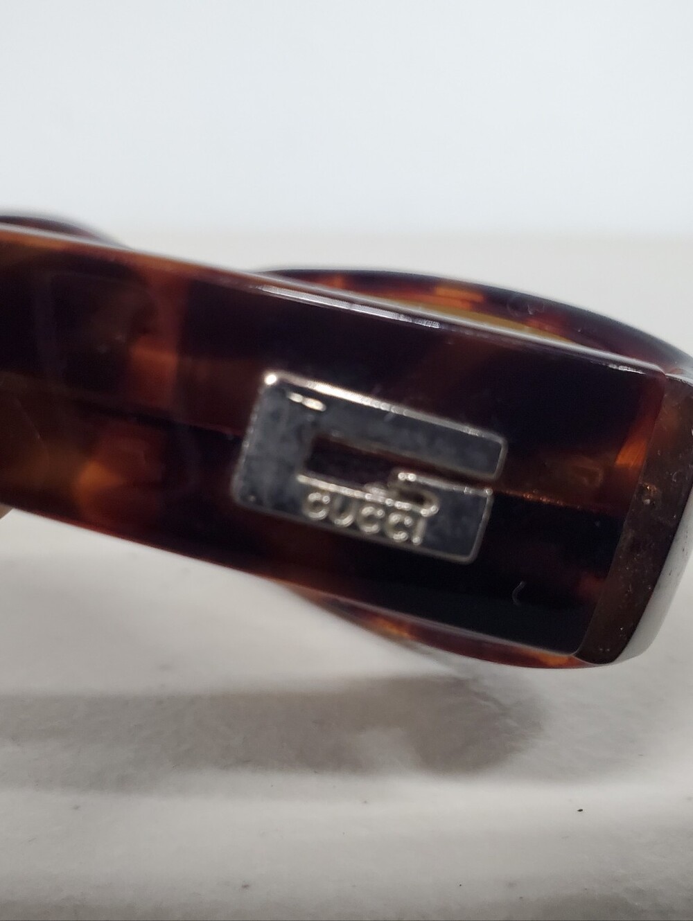 Gucci Sunglasses Luxery Fashion Tortoise Shell Classic Minimalist Office Siren - Picture 5 of 10